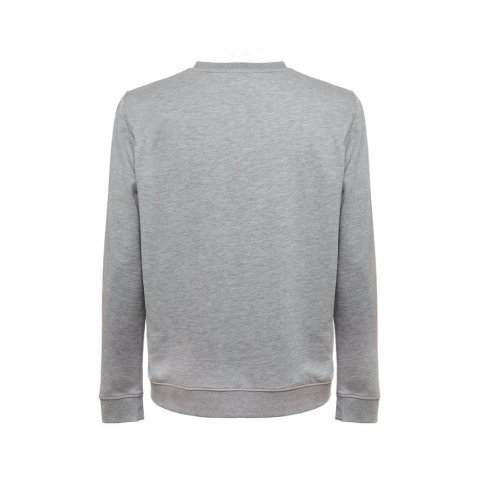 THC COLOMBO. Sweatshirt (unissexo) em felpa italiana sem carda - Cinzento claro matizado