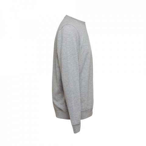 THC COLOMBO. Sweatshirt (unissexo) em felpa italiana sem carda - Cinzento claro matizado