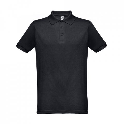 THC BERLIN 3XL. Polo para homem - Preto