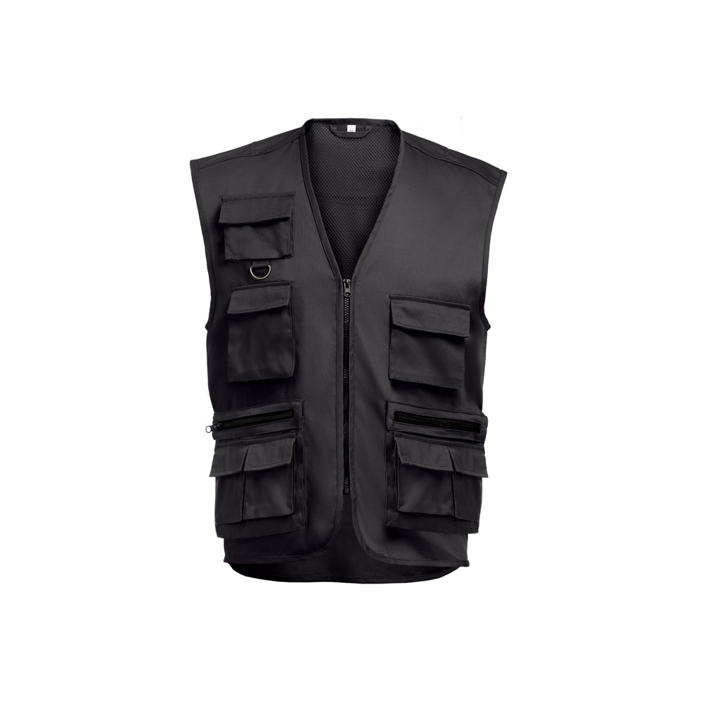 THC PIXEL. Gilet (200 g/m²) in poliestere e cotone