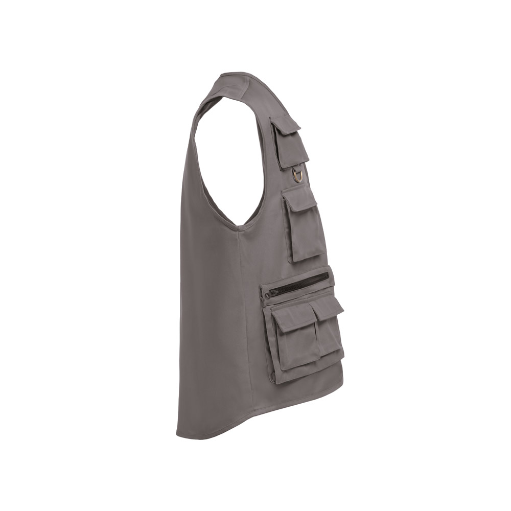 THC PIXEL. Gilet (200 g/m²) in poliestere e cotone