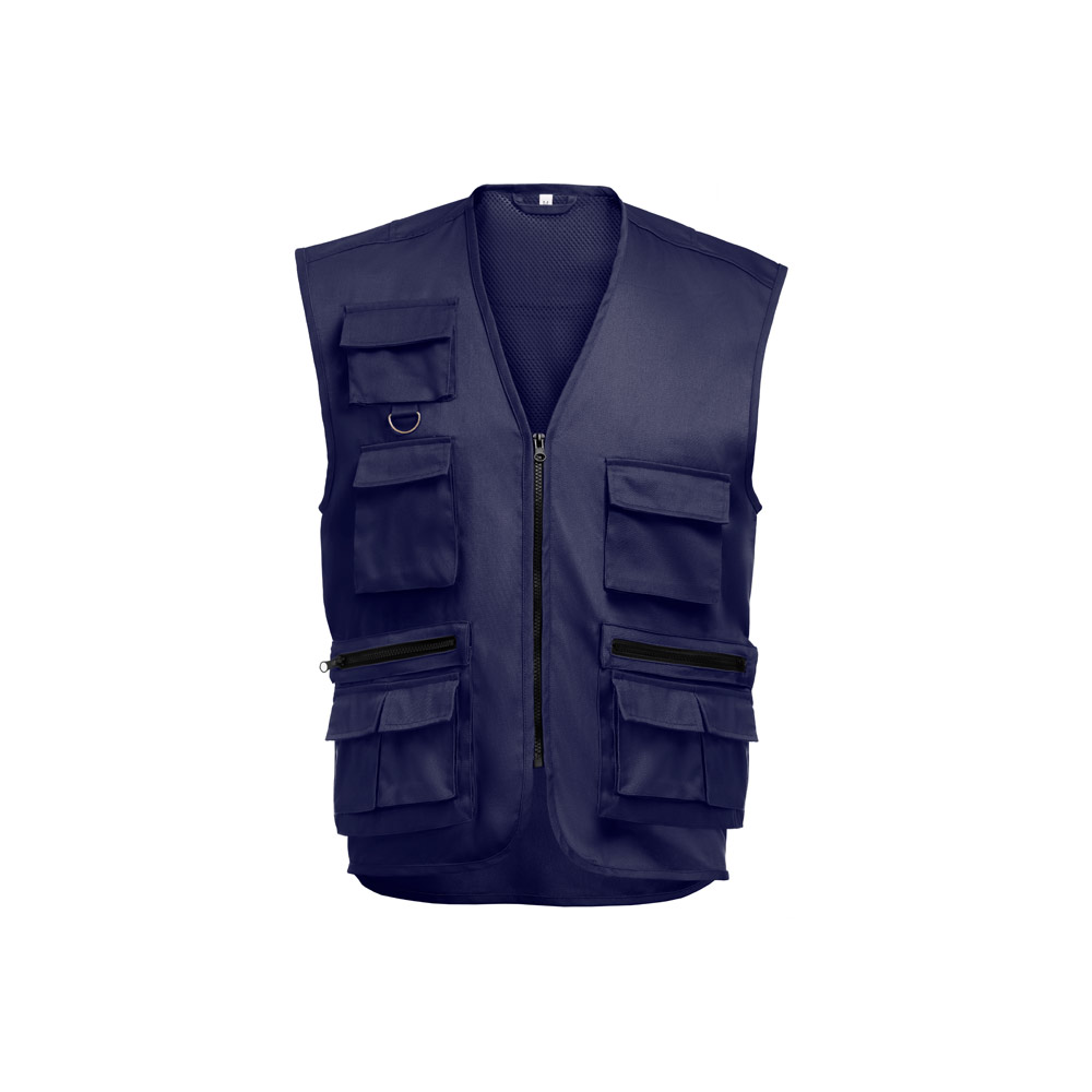 THC PIXEL. Gilet (200 g/m²) in poliestere e cotone
