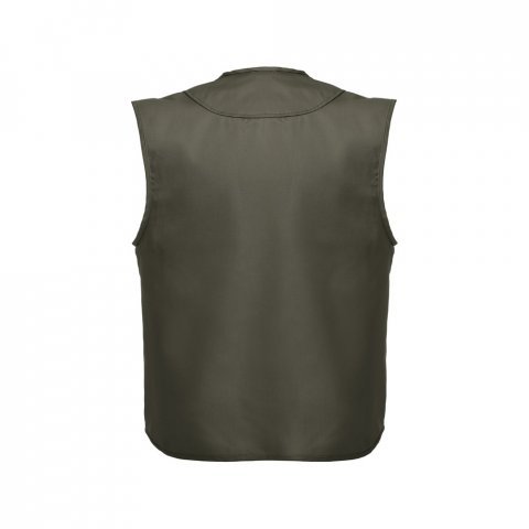 THC PIXEL. Colete (200 g/m&sup2;) em poli&eacute;ster e algod&atilde;o - Verde tropa