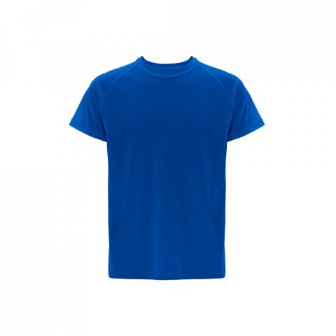 THC MOVE. Technick&eacute; tričko s kr&aacute;tk&yacute;m ruk&aacute;vem z polyesteru - Kr&aacute;lovsk&aacute; modr&aacute;