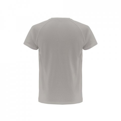 THC MOVE. Technick&eacute; tričko s kr&aacute;tk&yacute;m ruk&aacute;vem z polyesteru - Světle &scaron;ed&aacute;