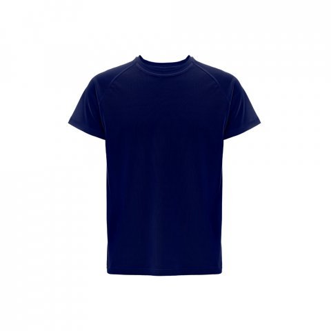 THC MOVE. Technick&eacute; tričko s kr&aacute;tk&yacute;m ruk&aacute;vem z polyesteru - N&aacute;mořnick&aacute; modr&aacute;