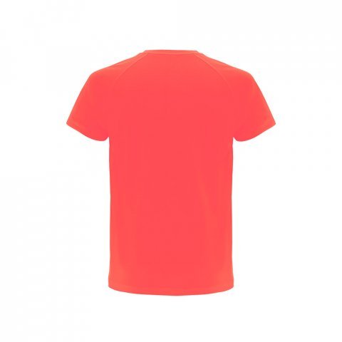 THC MOVE. Technick&eacute; tričko s kr&aacute;tk&yacute;m ruk&aacute;vem z polyesteru - Tmavě oranžov&aacute;