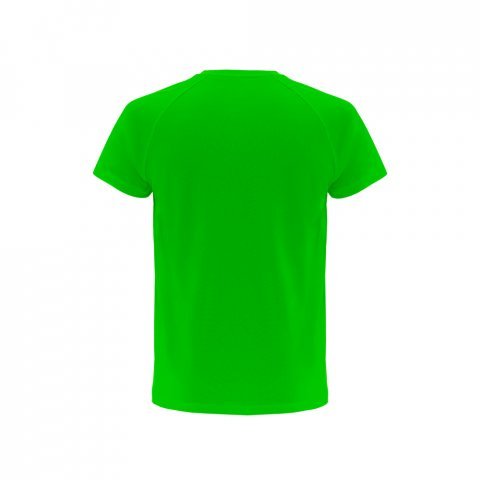 THC MOVE. Technick&eacute; tričko s kr&aacute;tk&yacute;m ruk&aacute;vem z polyesteru - Limetkově zelen&aacute;