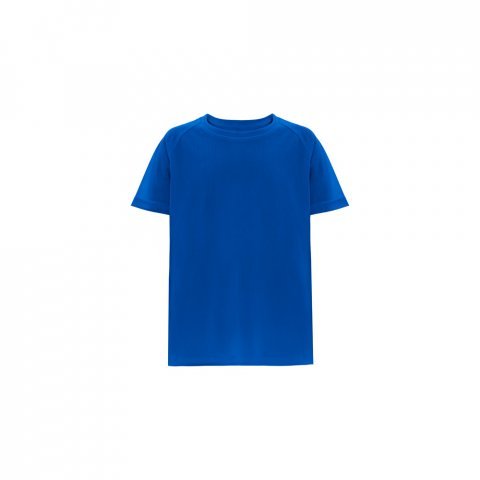 THC MOVE KIDS. Technick&eacute; polyesterov&eacute; tričko s kr&aacute;tk&yacute;m ruk&aacute;vem pro děti - Kr&aacute;lovsk&aacute; modr&aacute;