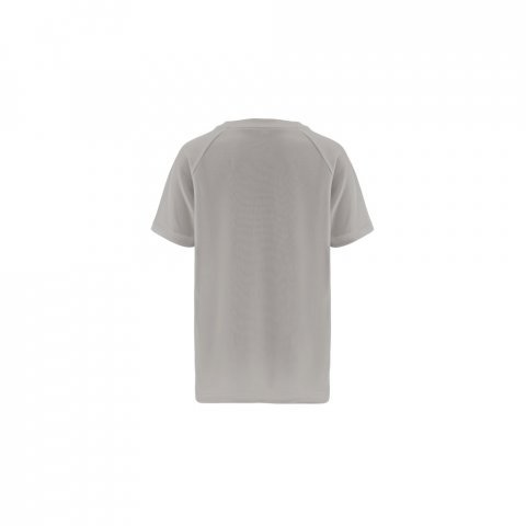 THC MOVE KIDS. Technick&eacute; polyesterov&eacute; tričko s kr&aacute;tk&yacute;m ruk&aacute;vem pro děti - Světle &scaron;ed&aacute;