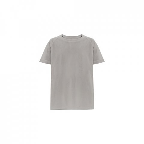 THC MOVE KIDS. Technick&eacute; polyesterov&eacute; tričko s kr&aacute;tk&yacute;m ruk&aacute;vem pro děti - Světle &scaron;ed&aacute;