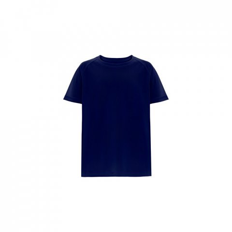 THC MOVE KIDS. Technick&eacute; polyesterov&eacute; tričko s kr&aacute;tk&yacute;m ruk&aacute;vem pro děti - N&aacute;mořnick&aacute; modr&aacute;