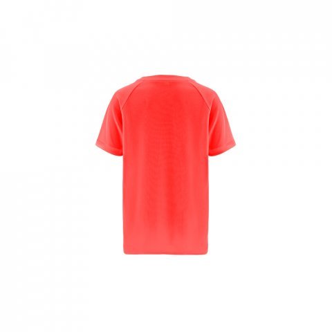 THC MOVE KIDS. Technick&eacute; polyesterov&eacute; tričko s kr&aacute;tk&yacute;m ruk&aacute;vem pro děti - Tmavě oranžov&aacute;