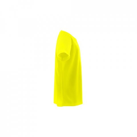 THC MOVE KIDS. Technick&eacute; polyesterov&eacute; tričko s kr&aacute;tk&yacute;m ruk&aacute;vem pro děti - Fluorescenčn&iacute; žlut&aacute;