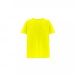THC MOVE KIDS. Technick&eacute; polyesterov&eacute; tričko s kr&aacute;tk&yacute;m ruk&aacute;vem pro děti - Fluorescenčn&iacute; žlut&aacute;
