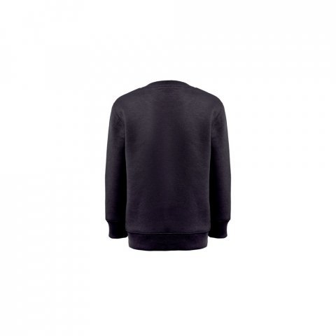 THC DELTA KIDS. Felpa per bambini in cotone riciclato e poliestere - Nero