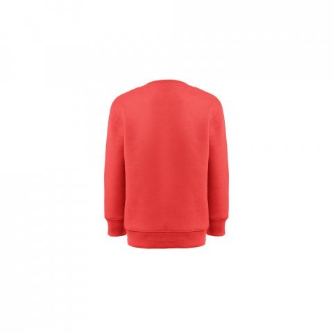 THC DELTA KIDS. Felpa per bambini in cotone riciclato e poliestere - Rosso