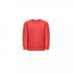 THC DELTA KIDS. Felpa per bambini in cotone riciclato e poliestere - Rosso