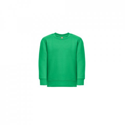 THC DELTA KIDS. Felpa per bambini in cotone riciclato e poliestere - Verde