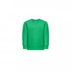 THC DELTA KIDS. Felpa per bambini in cotone riciclato e poliestere - Verde