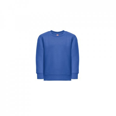 THC DELTA KIDS. Felpa per bambini in cotone riciclato e poliestere - Blu reale