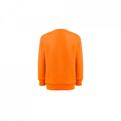 THC DELTA KIDS. Felpa per bambini in cotone riciclato e poliestere - Arancione