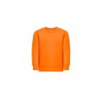THC DELTA KIDS. Felpa per bambini in cotone riciclato e poliestere - Arancione