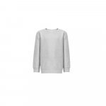 THC DELTA KIDS. Felpa per bambini in cotone riciclato e poliestere - Grigio chiaro m&eacute;lange