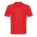 THC DYNAMIC. Polo technique pour homme - Rouge