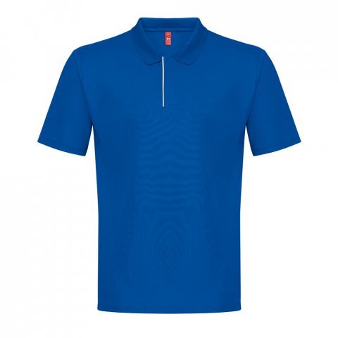 THC DYNAMIC. Polo technique pour homme - Bleu royal