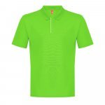 THC DYNAMIC. Polo technique pour homme - Vert citron