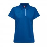 THC DYNAMIC WOMEN. Polo technique pour femme - Bleu royal