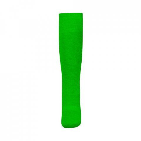 THC RUN KIDS. Mid-kuit sportsokken voor kinderen - Limoengroen