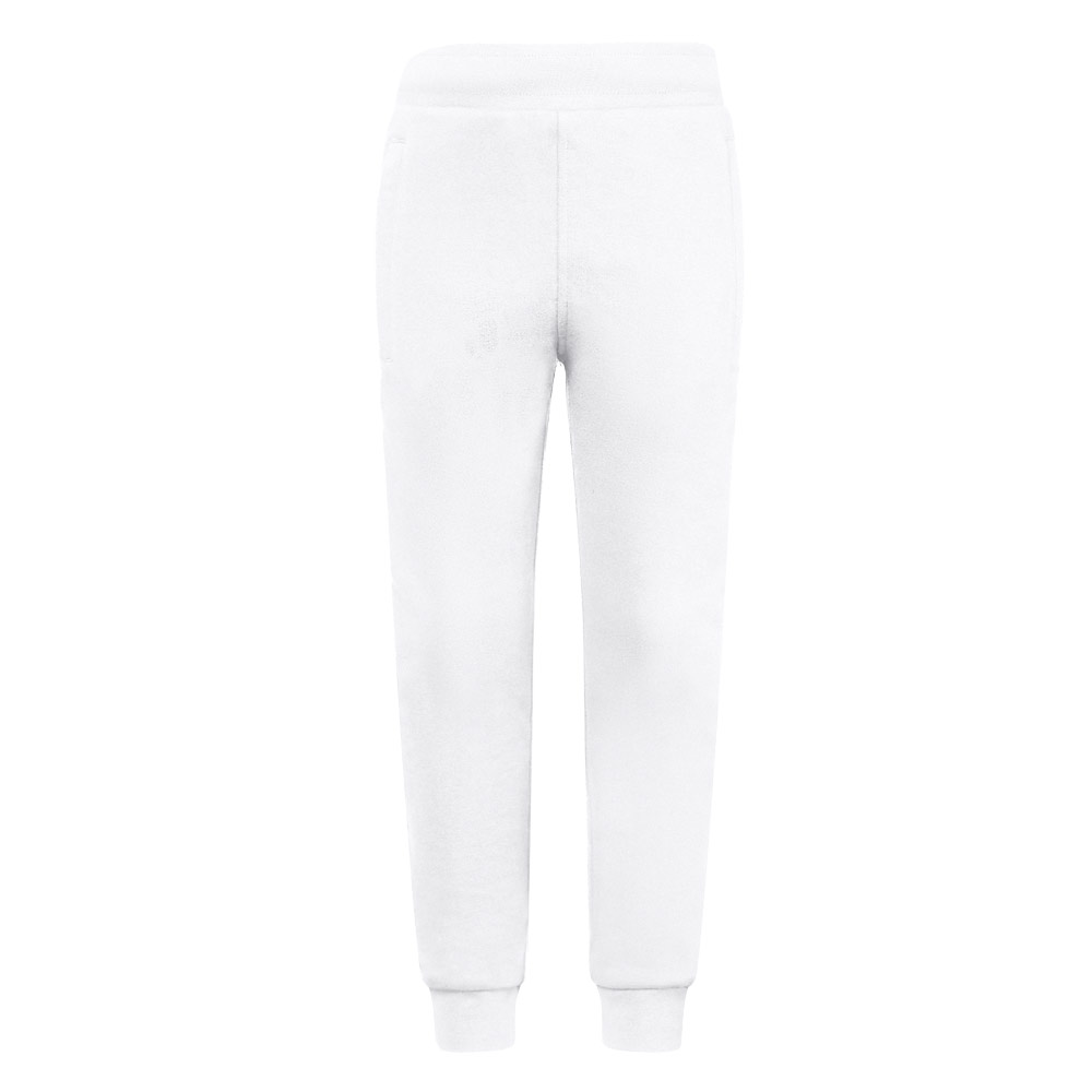 THC SPRINT KIDS WH. Pantaloni della tuta da ginnastica per bambini