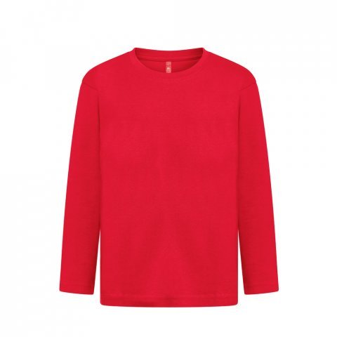THC BUCHAREST KIDS. Tričko s dlouh&yacute;m ruk&aacute;vem - Červen&aacute;
