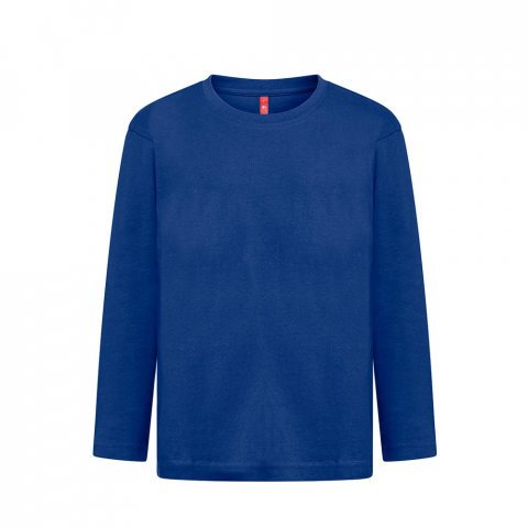 THC BUCHAREST KIDS. Tričko s dlouh&yacute;m ruk&aacute;vem - Kr&aacute;lovsk&aacute; modr&aacute;