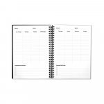 STARTER KIT INFINITE PLANNER A5. Le set comprend un "infinite Diary", un kit de nettoyage, un marqueur et un porte-marqueur - Noir