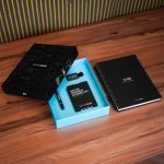 STARTER KIT INFINITE PLANNER A5. Le set comprend un "infinite Diary", un kit de nettoyage, un marqueur et un porte-marqueur - Noir