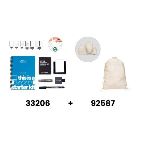 HARDCOVER A5 STARTER KIT - 1 COLOUR. Kit de pornire A5 &bdquo;Infinitebook&rdquo; cu copertă rigidă, include personalizarea &icirc;ntr-o singură culoare pe coperta față și spate
