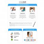 STARTER KIT INFINITEBOOK. Kit &bdquo;Infinitebook&rdquo; cu copertă tare, 1 kit de curățare, 1 marker și 1 suport pentru pix - Negru