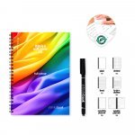 FLEXIBLE A5 INFINITEBOOK - FULL COLOUR. Blocnotes A5 &bdquo;Infinitebook&rdquo; cu copertă flexibilă, include personalizare completă &icirc;n culori pe coperta față și spate