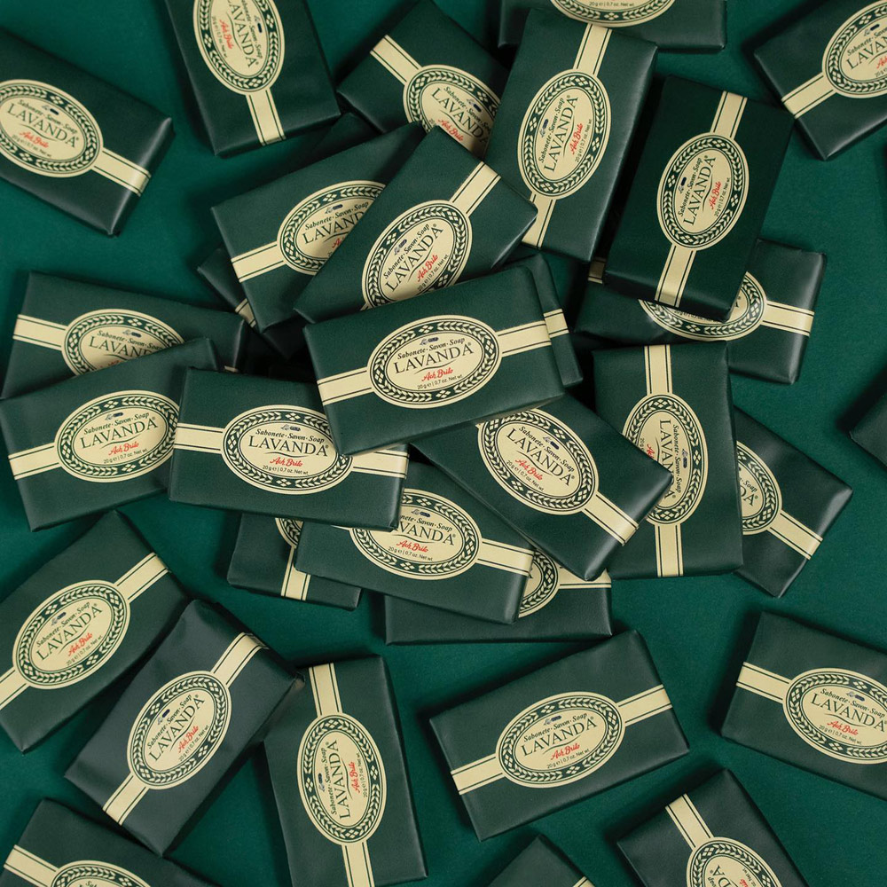 LAVANDA 20g. Saponetta al profumo di lavanda (20g)