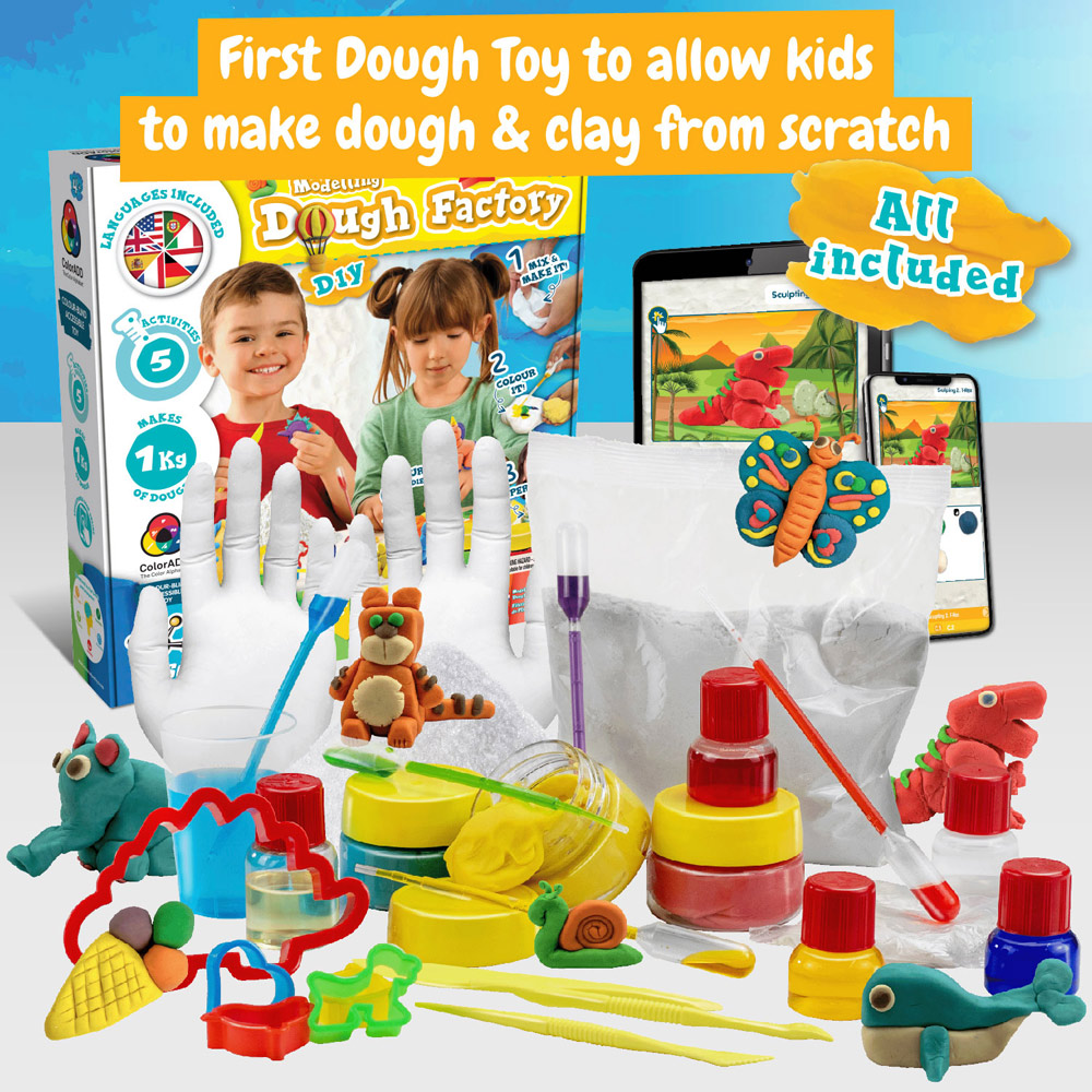 Modeling Dough Factory Kit I. Gioco educativo per bambini