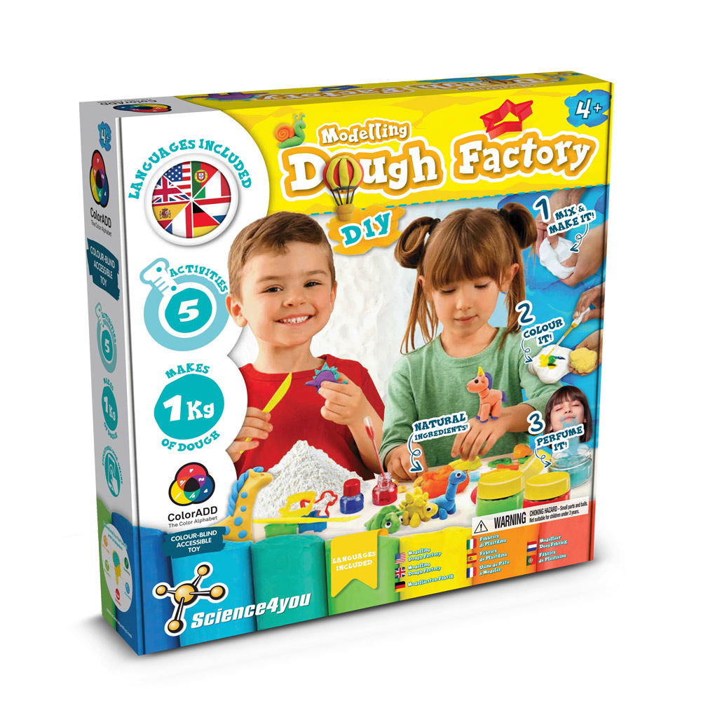 Modeling Dough Factory Kit I. Gioco educativo per bambini