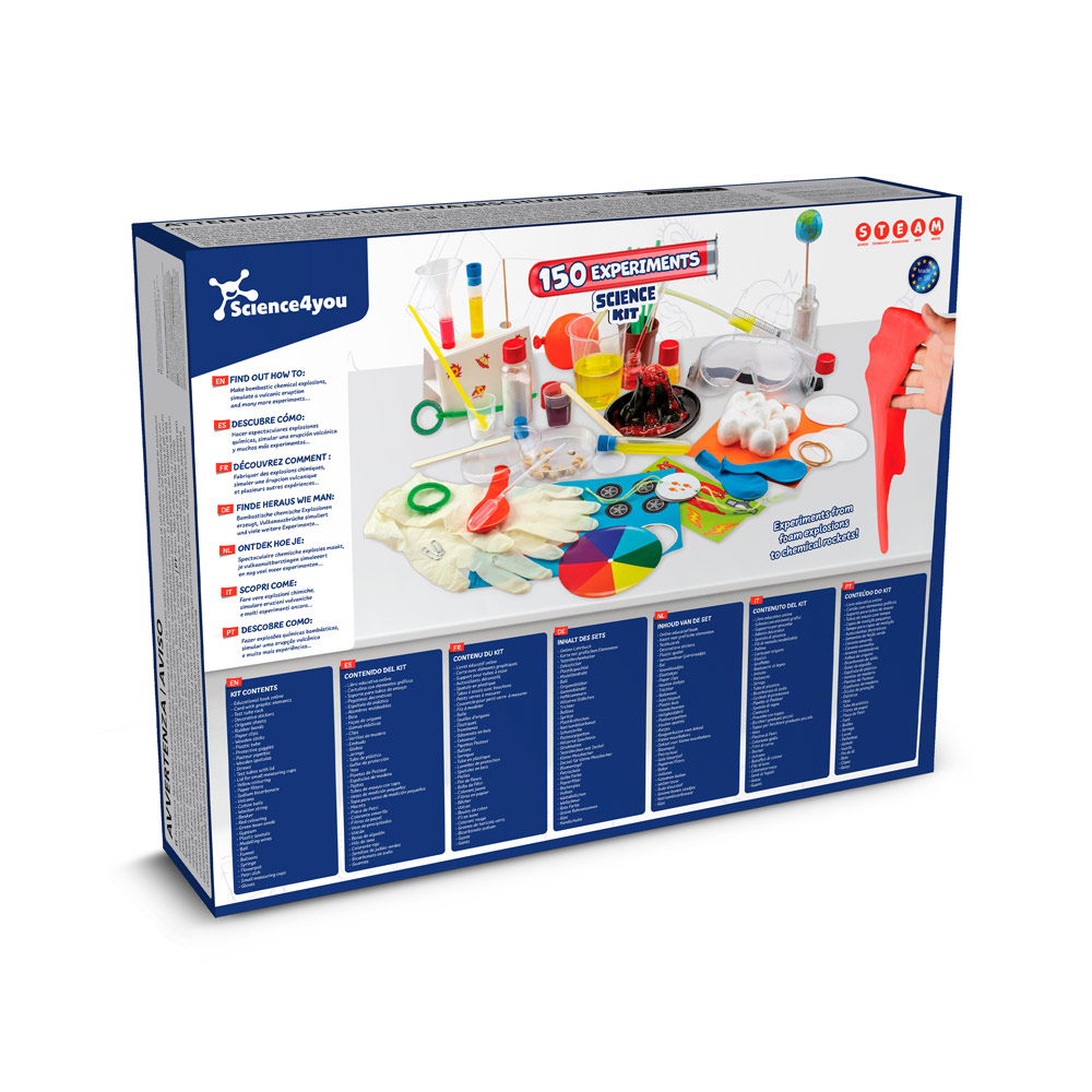 6 in 1 Super Science Kit I. Giocattolo educativo per bambini
