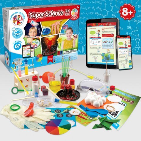 6 in 1 Super Science Kit I. Образователна игра за деца - разнороден