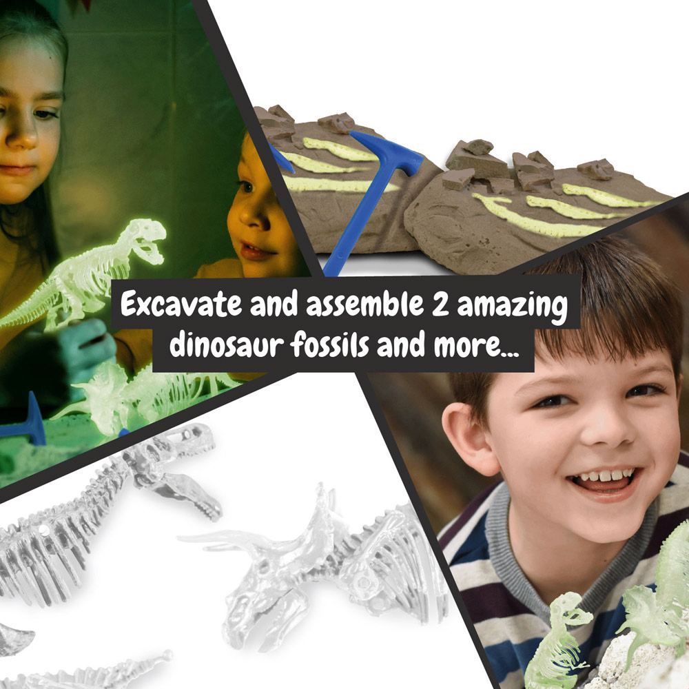 2 in 1 Fossil Excavation Kit I. Gioco educativo per bambini