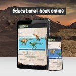 2 in 1 Fossil Excavation Kit I. Образователна игра за деца - разнороден