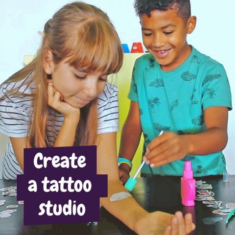 Tattoo Factory Kit I. Образователна игра за деца - разнороден