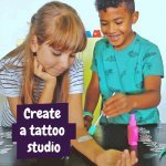 Tattoo Factory Kit I. Образователна игра за деца - разнороден